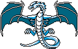8-bit LLVM dragon logo